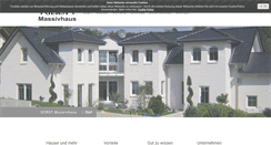 Desktop Screenshot of gerst-massivhaus.de